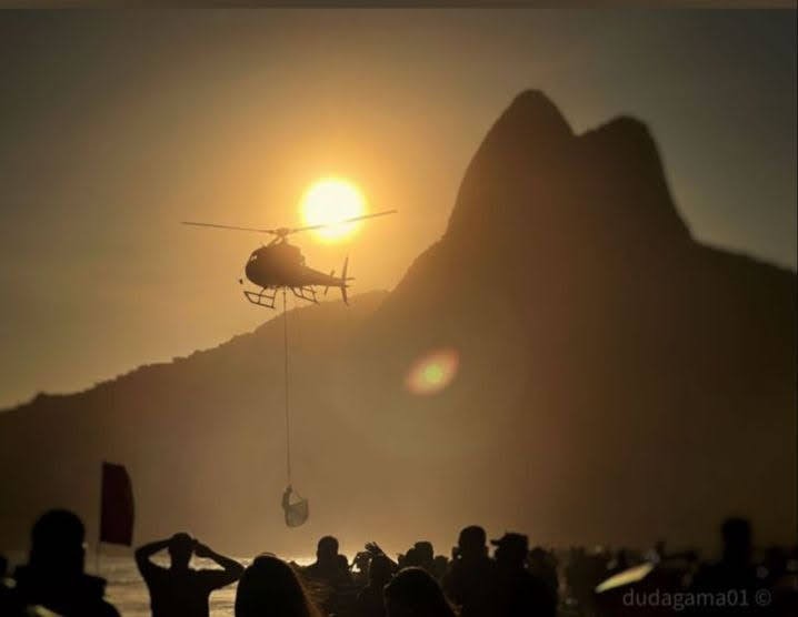 Salvamento marítimo na praia