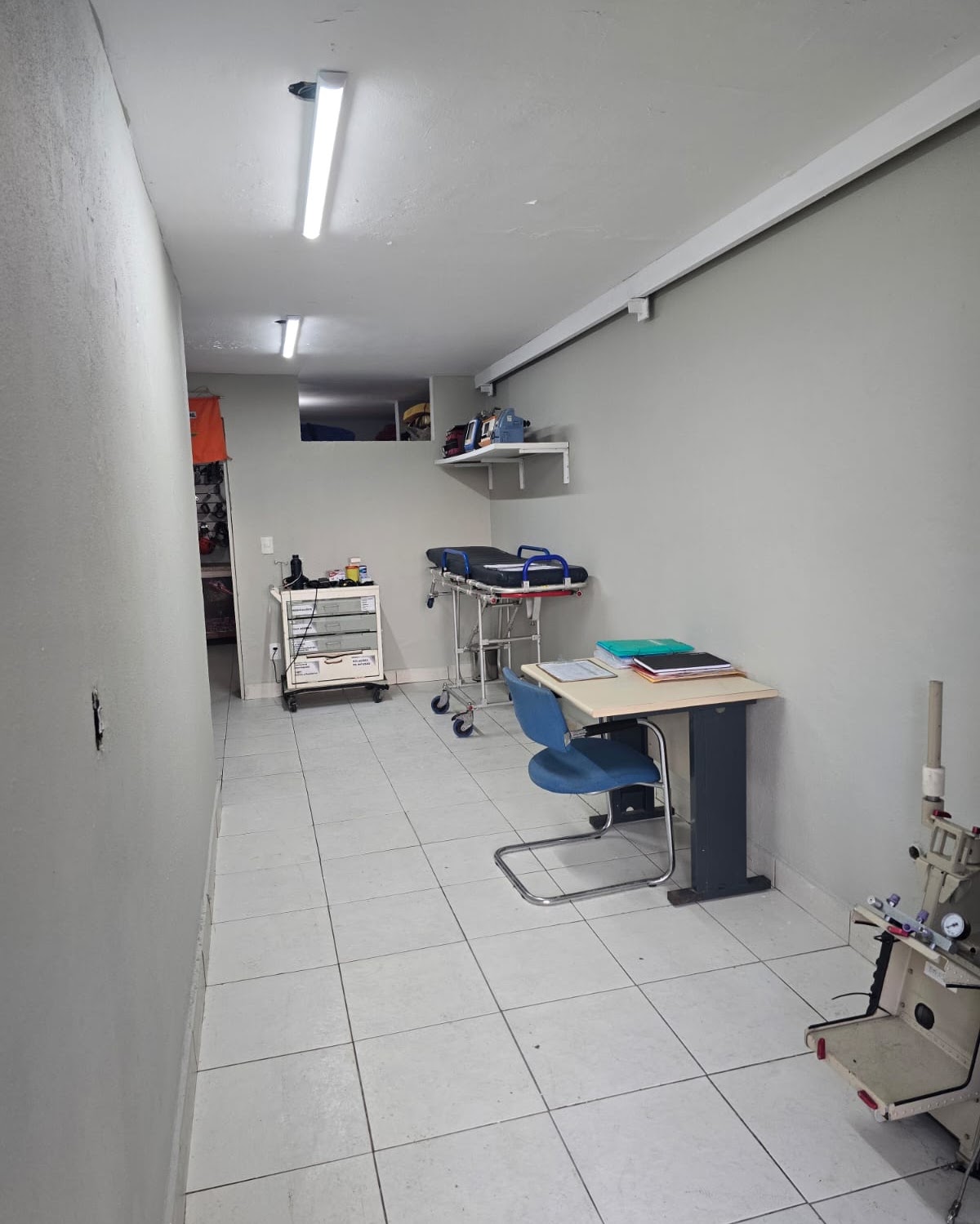 Instalações provisórias da UASA